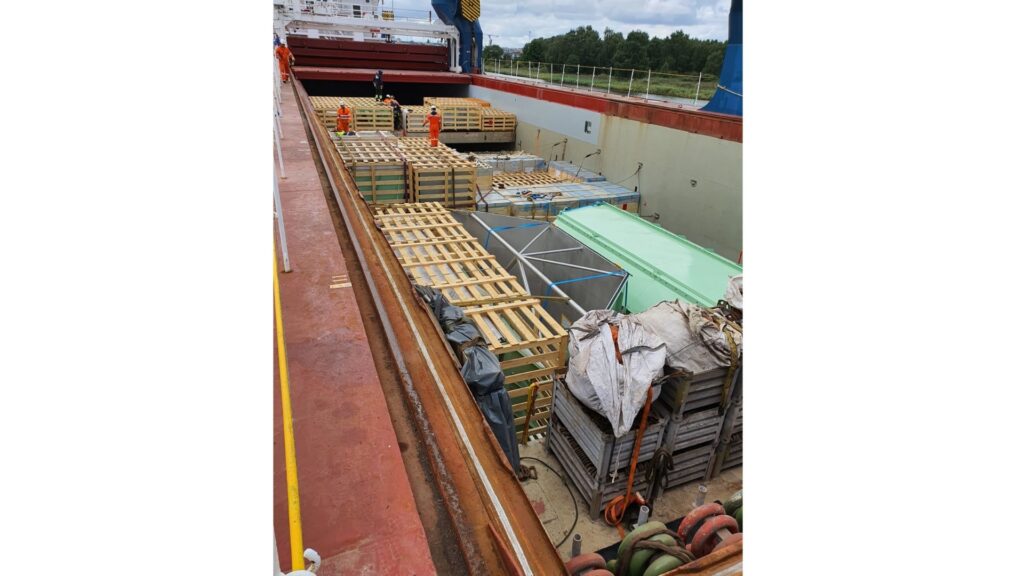 Breakbulk shipment