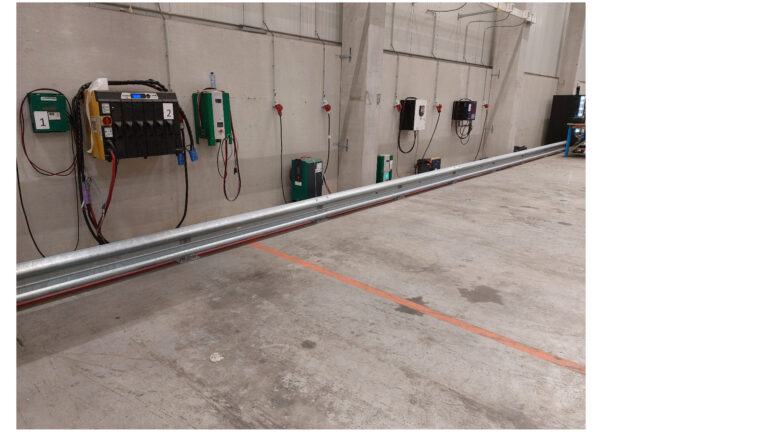 Protection par des glissières de sécurités