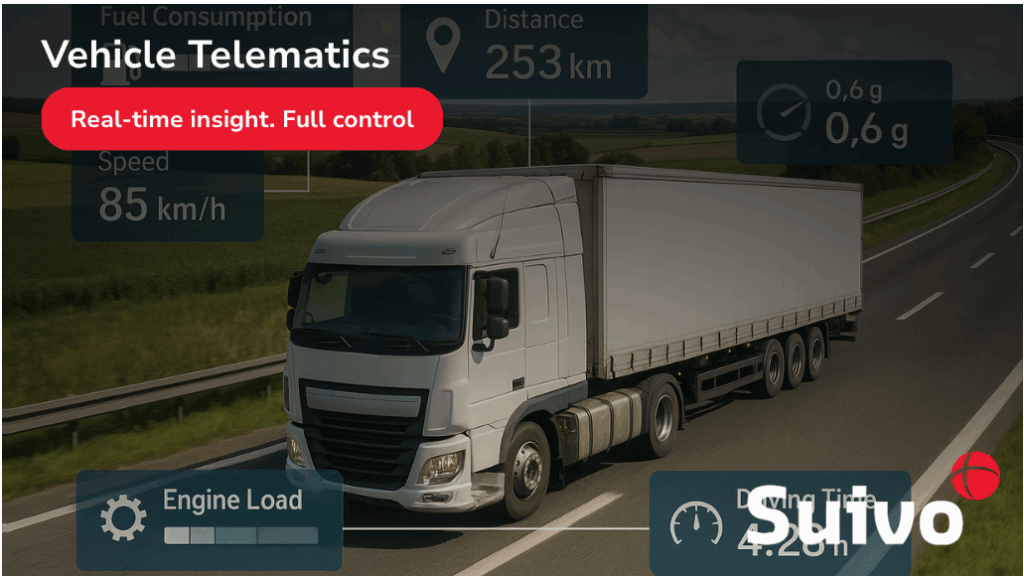 Vehicle Telematics: trucks & trailers, containers
