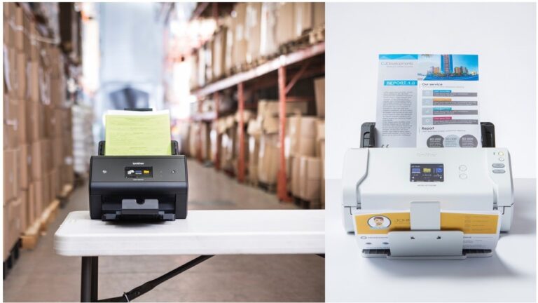 ADS-2700W scanner de bureau compact et sans fil pour l’archivage