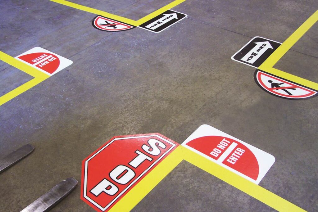 Floor marking