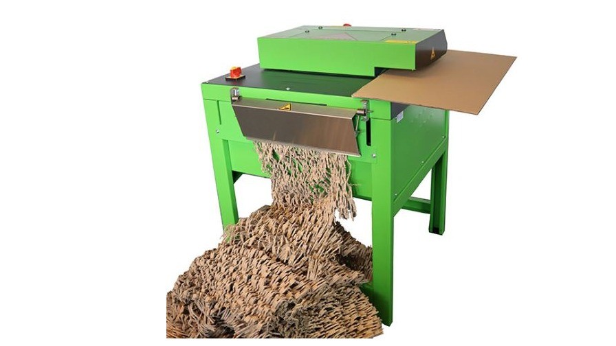 Cushion Pack Déchiqueteuse pour carton utilisé – materiaux de remplissage boites  ecologique !