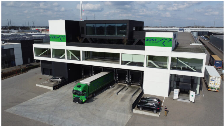 L’entrepôt à Geel est un point central dans notre réseau étendu