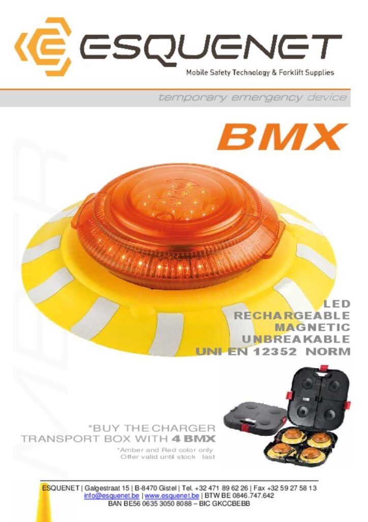 BMX LED de sécurité et signalisation professionelle