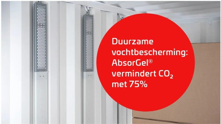 Duurzame vochtbescherming: AbsorGel® vermindert CO2 met 75%