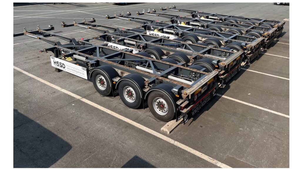 Achat de 5 châssis supplémentaires pour les 40 pieds et 2×20 pieds