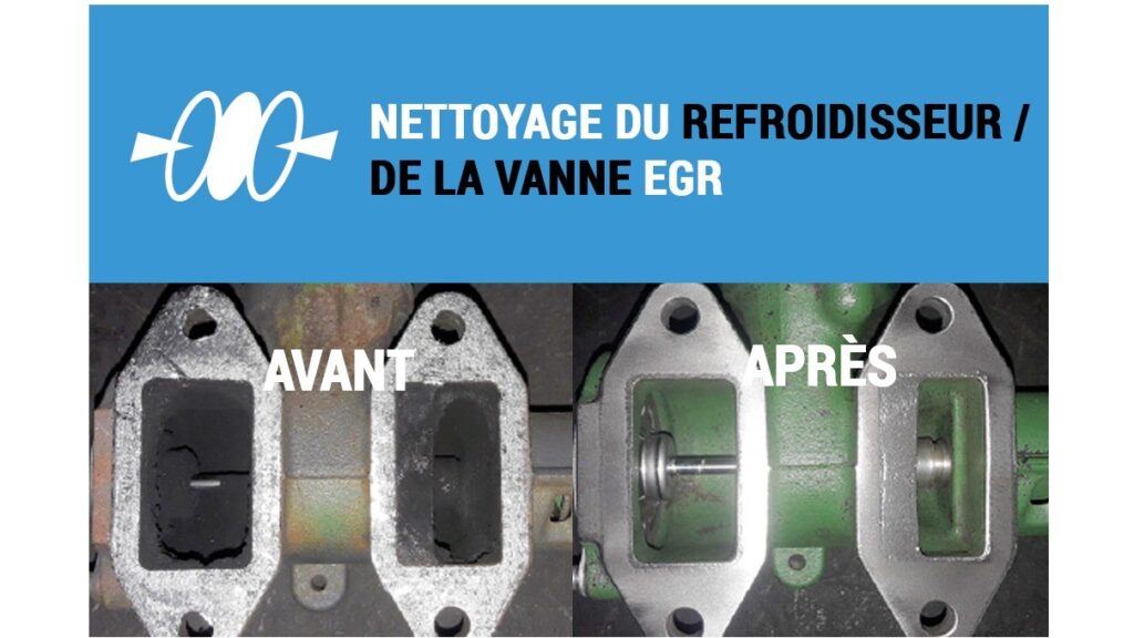Nettoyage du refroidisseur/de la vanne EGR
