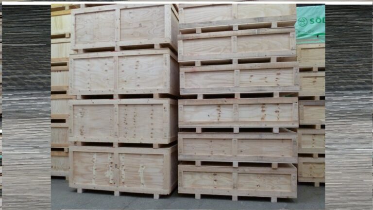 wooden boxes