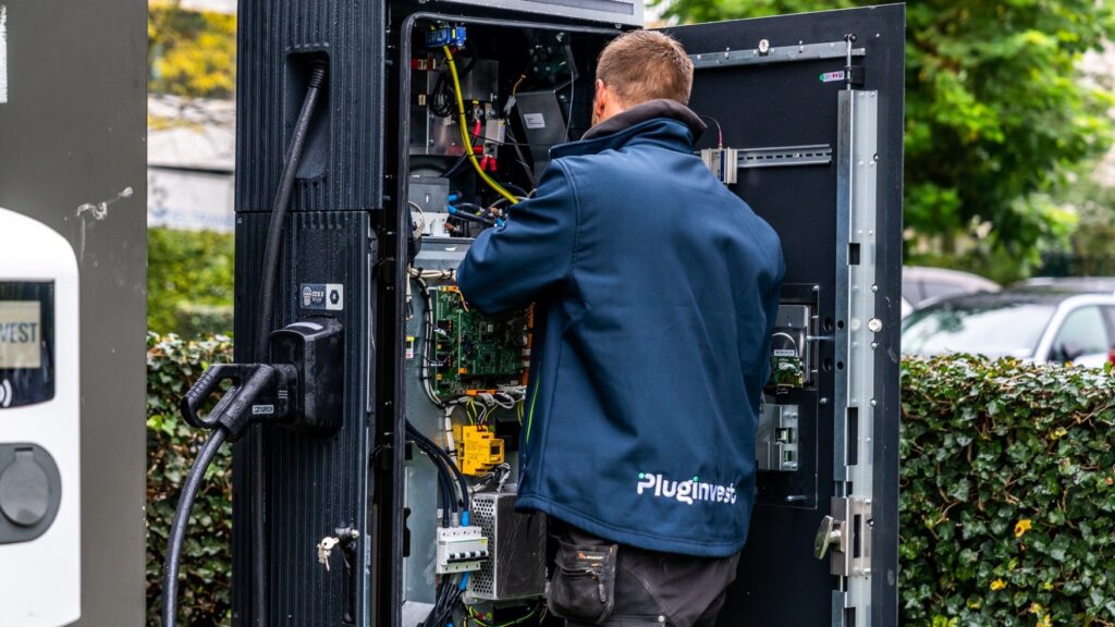 A range of DC fast chargers for electric vehicles