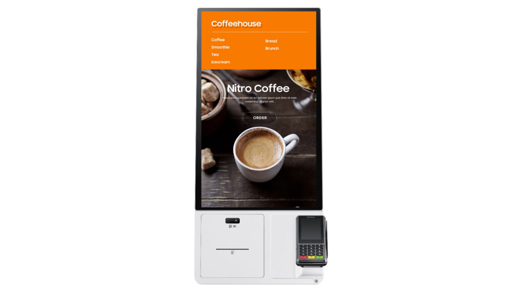 Borne de self-service Samsung KIOSK