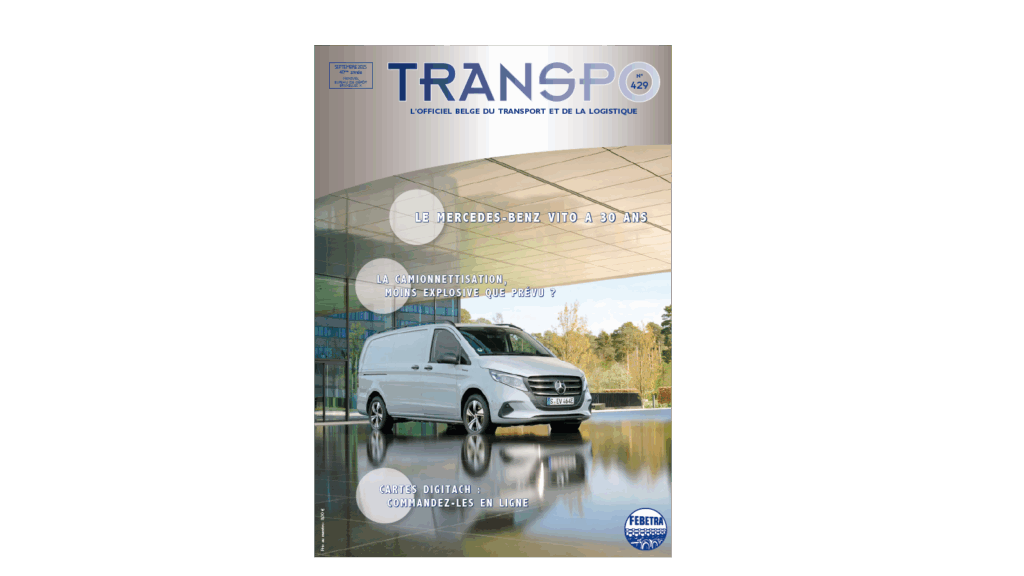 Transpo, l’officiel belge du transport et de la logistique