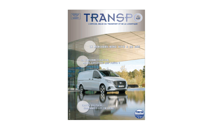 Transpo, l’officiel belge du transport et de la logistique