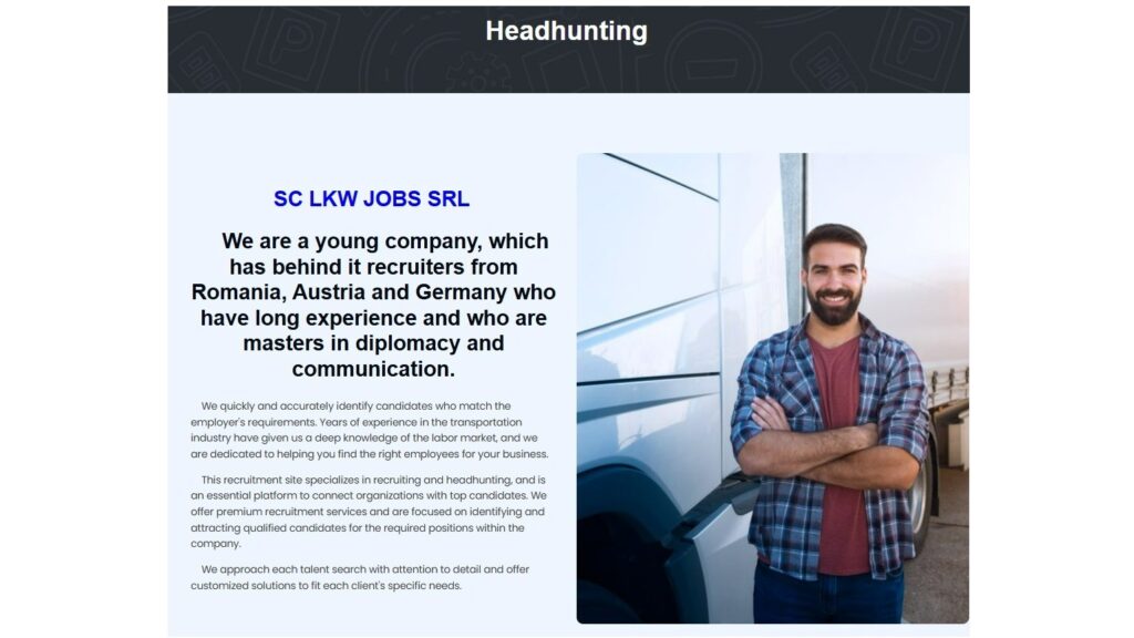 We recruit quality drivers for your company