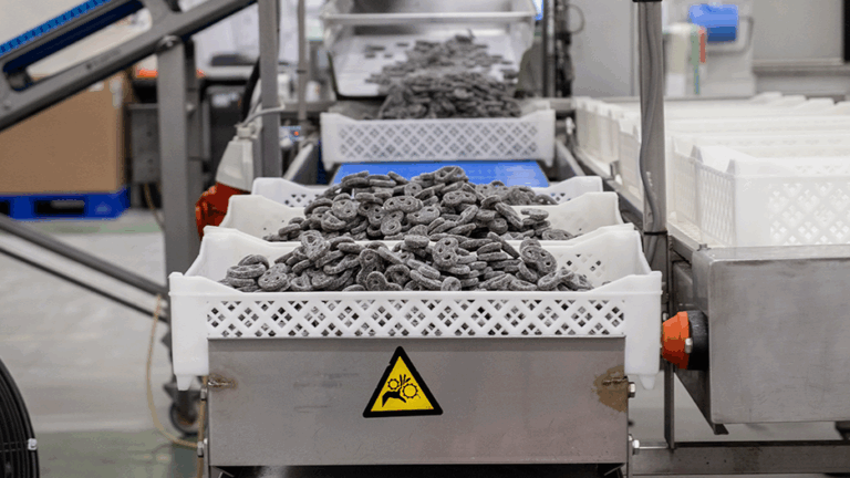 Caisses de confiserie pour une production responsable de bonbons