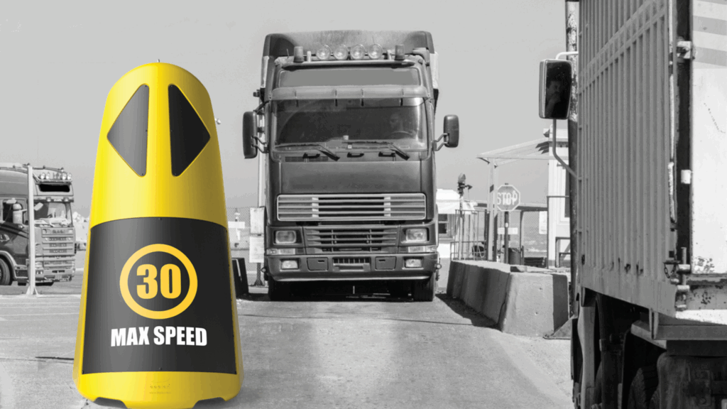 BOPLAN® Safety Totem – Polymer safety cone for optimal protection and signaling