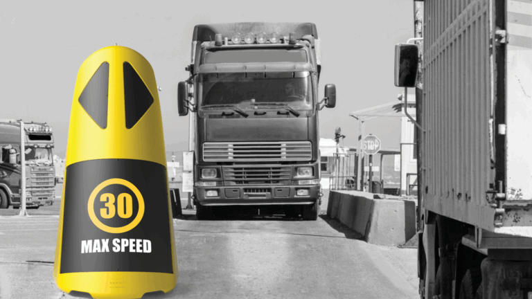 BOPLAN® Safety Totem – Polymer safety cone for optimal protection and signaling