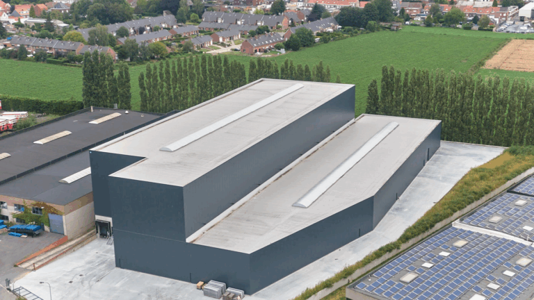 Bâtiment de stockage et logistique – Uny Group Mouscron