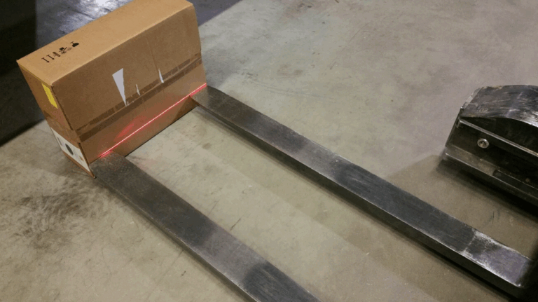 TINE-GUIDE LASER FORK GUIDANCE SYSTEM