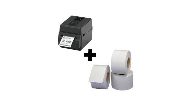 Linerless labels en Toshiba Linerless printer