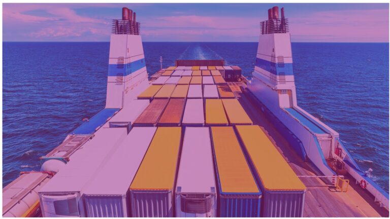Short sea shipping transport software