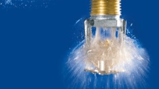 Différents systèmes de sprinkler