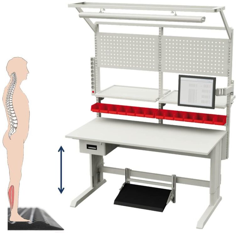 Table réglable en hauteur
