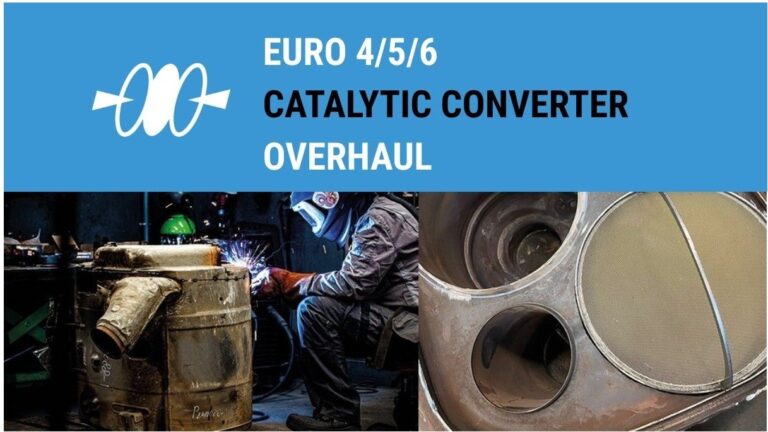 Euro 4/5/6 catalyst overhaul (SCR/DOC)