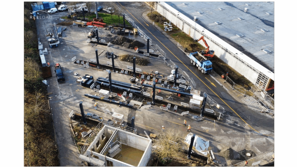 Un pôle de recharge à grande échelle en construction au Luxembourg