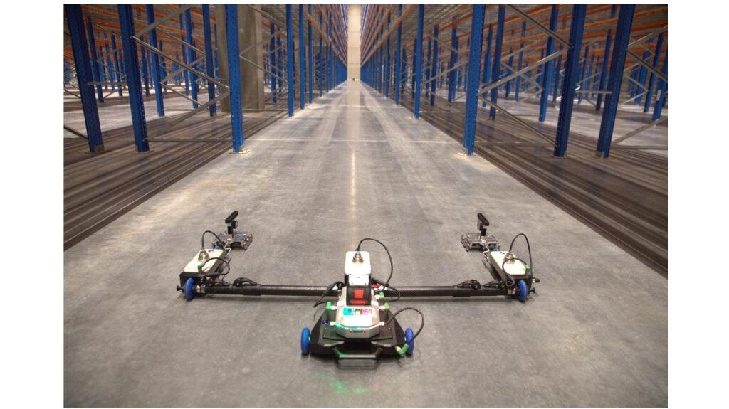 Vlakheidsmeting betonvloeren VDMA, EN15620, AUTOSTORE EN DIN 15185