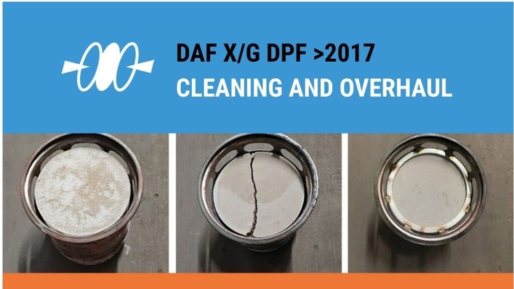 DAF XF/XG > 2017 DPF cleaning and overhaul