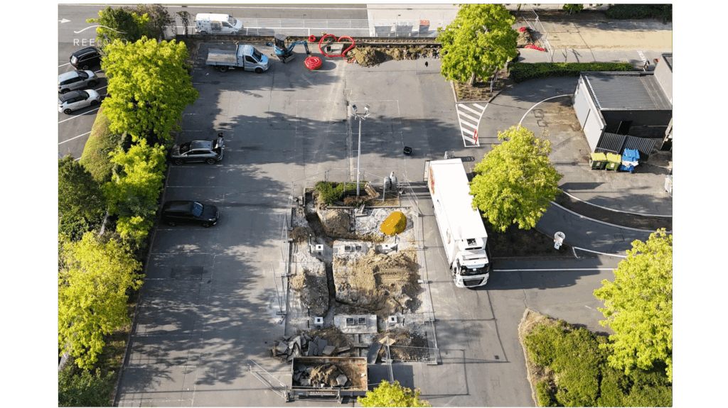 Volledige grond- en bekabelingswerken, ontwikkeld om langdurige infrastructuur te ondersteunen.