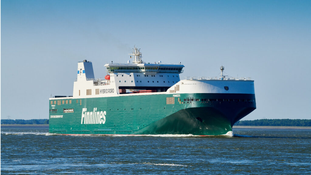 Green Lane by Finnlines. Drive down emissions with every shipment.