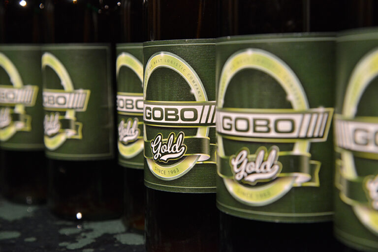 Gobo Gold tijdens Transport & Logistics 2015