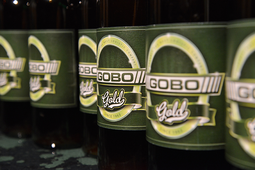 Gobo Gold tijdens Transport & Logistics 2015