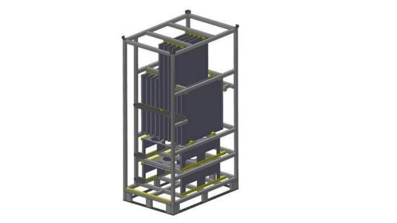 Cadre de transport galvanisé