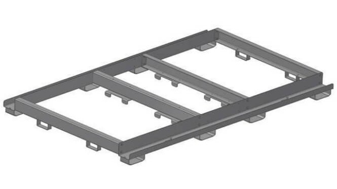 Plancher de transport en acier