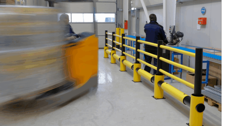 Barre de protection flexible