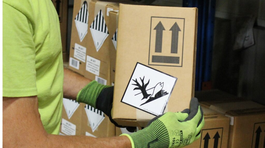 EMBALLAGE DE PRODUITS DANGEREUX