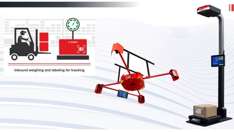 Dimensioning : meten en wegen van colli’s – palletten – bagage – ea.