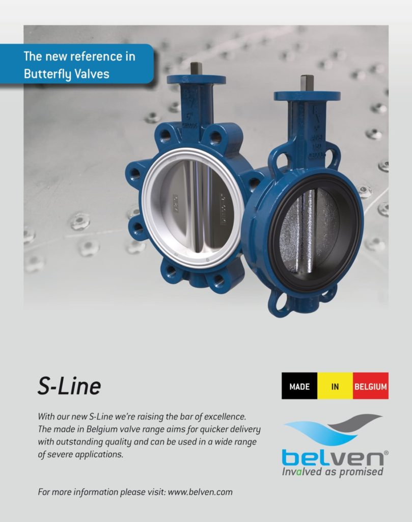 Vanne papillon Belven S-line à siège souple