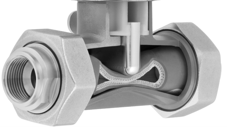 Knijp- en membraanafsluiters van Schubert & Salzer