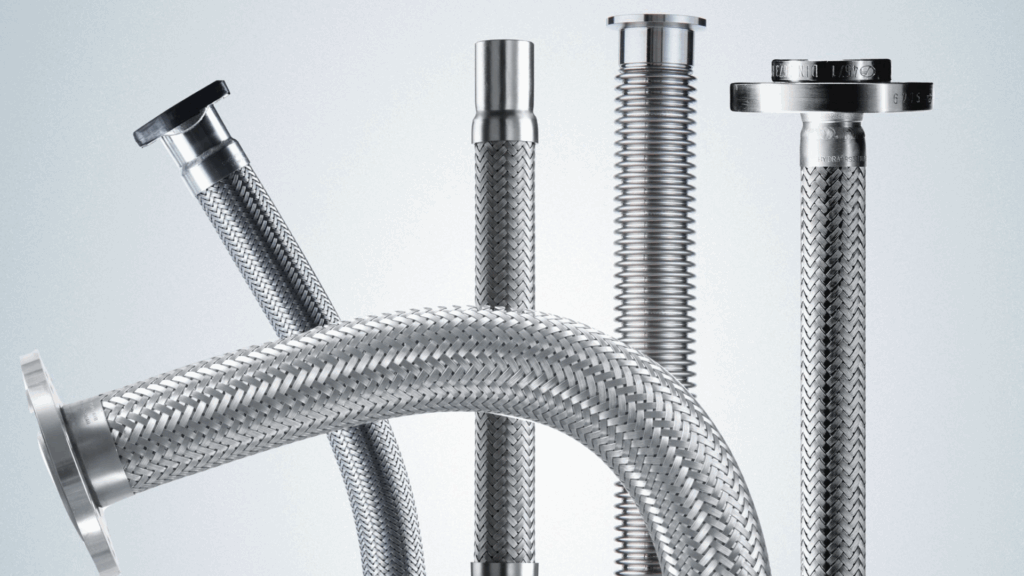 Gegolfde metaalslangen