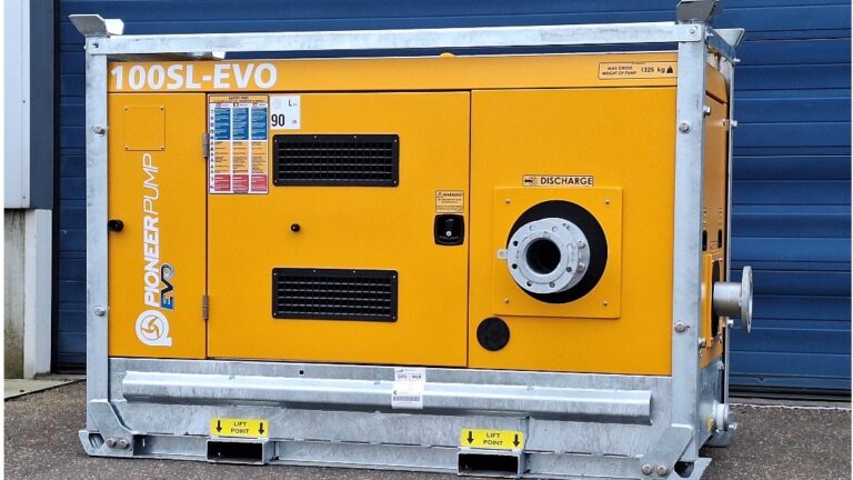 Pioneer 100SL, pompe à moteur diesel