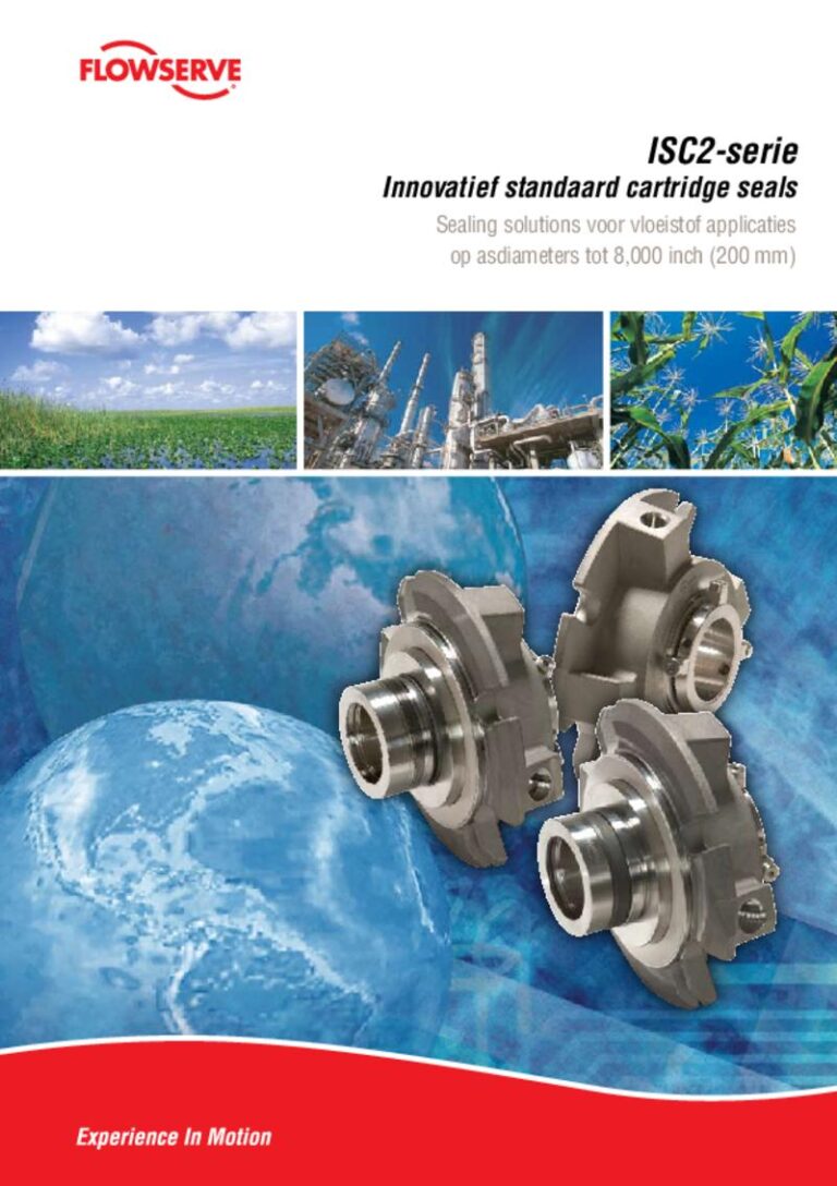 ISC2-serie Innovative standard cartridge seal