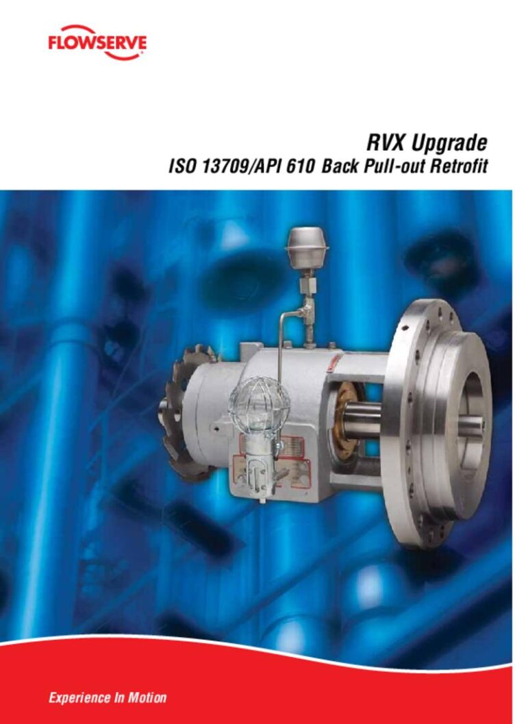 RVX upgrade – back pull-out retrofit of powerend acc. API610/ISO 13709