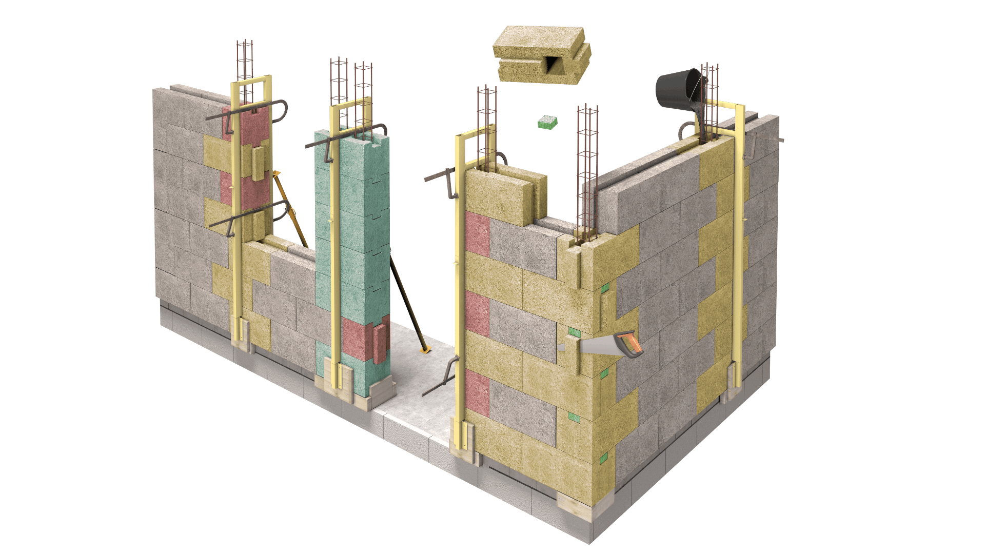 Le système de construction poteauxpoutres BIOSYS Batireno / Energie
