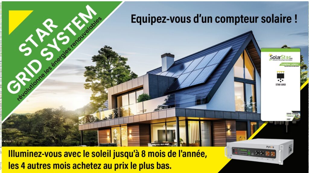 Illuminez-vous avec le soleil jusqu’à 8 mois de l’année, les 4 autres mois achetez au prix le plus bas.