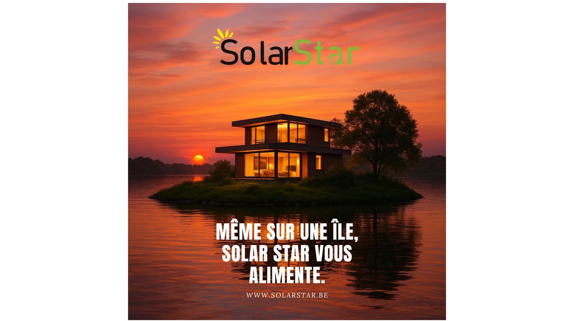Même sur une île, Solar Star vous alimente.