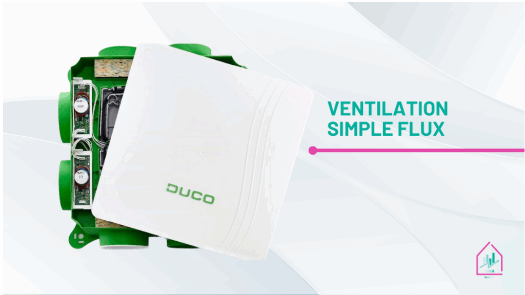 Ventilation simple flux d’extraction zonale DUCOBOX