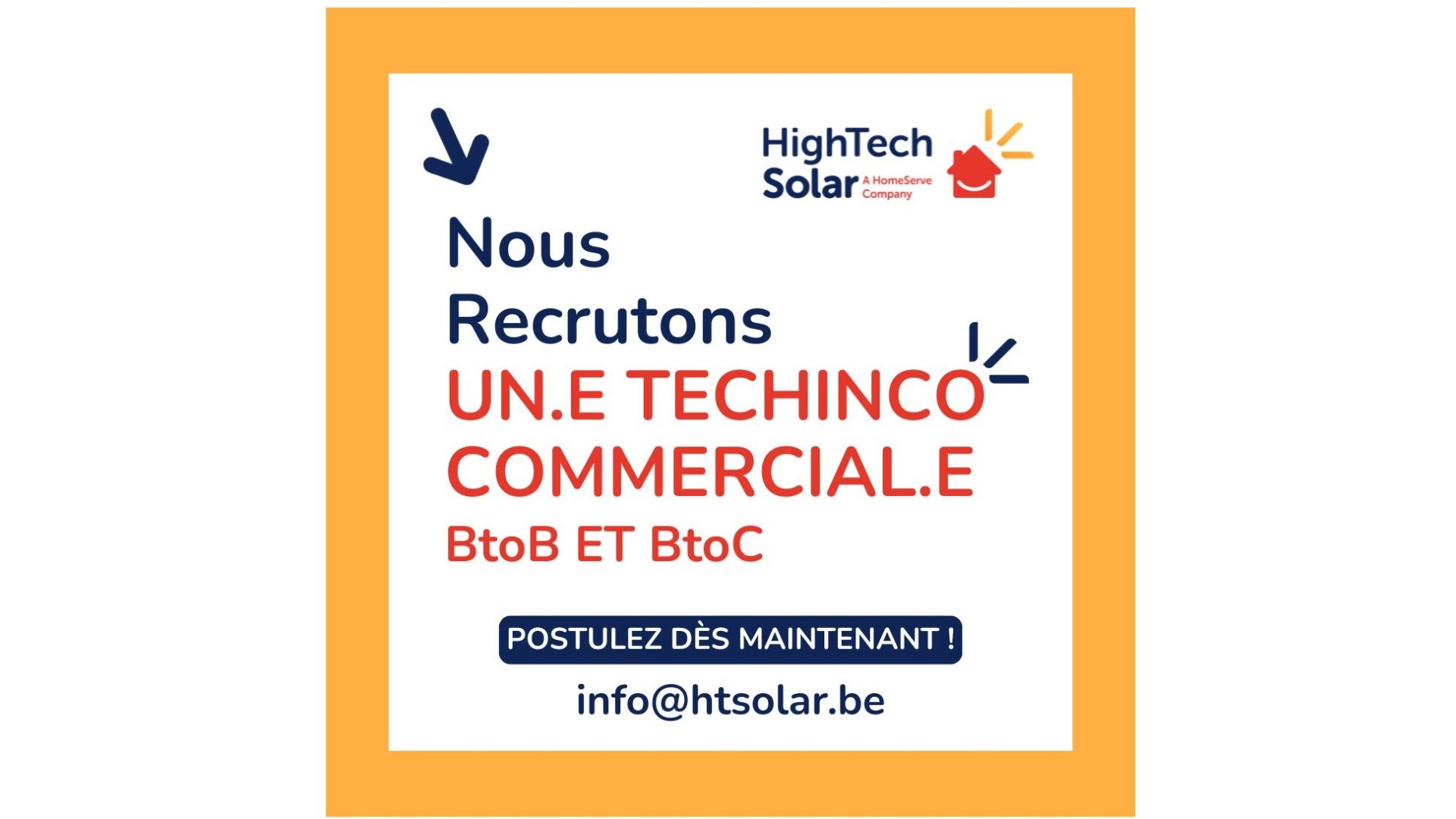 👉 Rejoignez notre équipe dynamique en tant que Technico-Commercial !